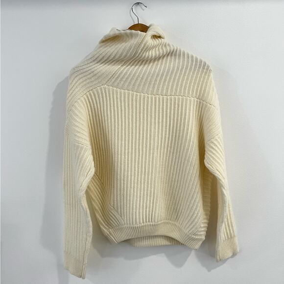 Ministry of Style Wool Blend Drape Knit Sweater Size 2 - Picture 7 of 7